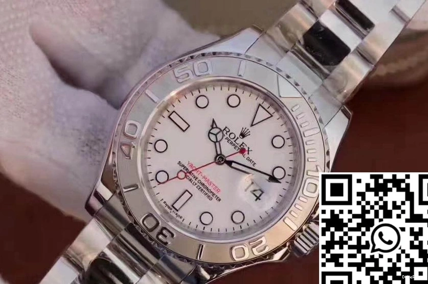 40mm Dial Yacht Master White Factory 116622 Rolex EW 1213